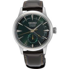 Seiko Presage SSA459J Otomatik Erkek Kol Saati 5 ATM Suya Dayanıklı Metal Kasa Kahverengi Deri Kordon