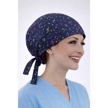 Dr. Mitra Cerrahi Bone Medikal Doktor Hemşire Hastane Bonesi Unisex -Nota Desen