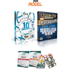 2026 Model Liderler Karması Lgs 10 Farklı Yayın 10 Deneme Seti ve Lgs Paragraf 20 Yayın 20 Deneme