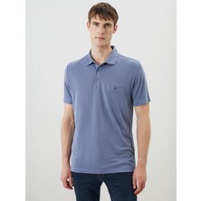 Lc Waikiki Yeni Sezon Polo Yaka Merserize Görünümlü Erkek Tişört