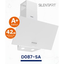 Ferre Silentart D087-SA Beyaz Duvar Tipi Davlumbaz