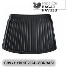 Elorcar Honda Crv / Hybrıt 2024 - Sonrası 3D Bagaj Havuzu