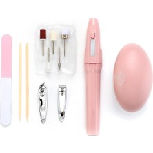 Normadia Pilli Manikür Pedikür Seti, Pembe, Pratik ve Şık Tasarım