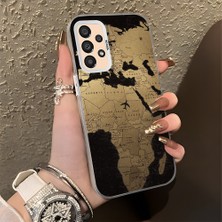 HONTINGA Samsung Galaxy A33 5g ile Uyumlu Kılıfı Silikon Kenar Sert Arka Düşüme Önleyici Basitlik Anti Düşme Kamera Korumali Uçak Desen Telefon Kılıfı Kadın ve Erkek Için Uygundur K1-0628