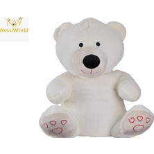 MegaSepet Bfs 6237 70 cm Oturan Ayı Ekru