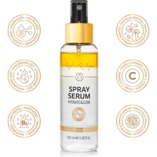 Özden Özdoğan Nemlendirici ve Işıltı Verici Çift Fazlı Sprey Serum 100 ml