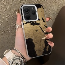 HONTINGA Xiaomi Redmi Note 14 ile Uyumlu Kılıfı Silikon Kenar Sert Arka Düşüme Önleyici Basitlik Anti Düşme Kamera Korumali Uçak Desen Telefon Kılıfı Kadın ve Erkek Için Uygundur K1-0628