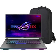 Asus Rog Strix G16  G614JVR-N3243 C51 8gb RTX4060 140W Intel Core I9-14900HX 64 GB 4 Tb 16 Inç Fhd+ 165Hz Yok (Free Dos) Gaming Laptop + Çanta