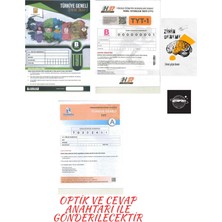 Karma Kitaplar Türkiye Geneli Tyt 3ADET Kurumsal Deneme Optik ve Cevap Anahtarı +ZİHİNDENEME/KURUMSAL298