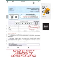 Karma Kitaplar Türkiye Geneli Tyt 1ADET Kurumsal Deneme Optik ve Cevap Anahtarı +ZİHİNDENEME/KURUMSAL68