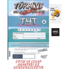 Karma Kitaplar Türkiye Geneli Tyt 1ADET Kurumsal Deneme Optik ve Cevap Anahtarı +ZİHİNDENEME/KURUMSAL145