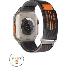 PSGT Apple Watch Uyumlu Seri 1/2/3/4/5/6/se/7/8/9 - 38/40/41MM - S10-11(42MM) Kordon Trail 39