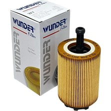 Wunder Audi A6 C6 2.0 Tdi 89-10-103-125 Kw, 2005-2012 Çüklü Tırnaklı Tip Yağ Filtresi