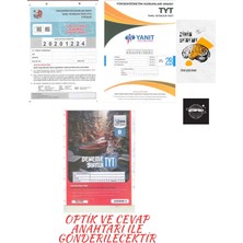 Karma Kitaplar Türkiye Geneli Tyt 3ADET Kurumsal Deneme Optik ve Cevap Anahtarı +ZİHİNDENEME/KURUMSAL312