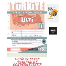 Karma Kitaplar Türkiye Geneli Tyt 1ADET Kurumsal Deneme Optik ve Cevap Anahtarı +ZİHİNDENEME/KURUMSAL88