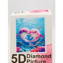 Duck Hoby 50X40 Boncuklu Taş Mozaik Elmas Goblen Pano Tablo Resim Boncuk Puzzle Dıamond Paıntıng Hı Stone