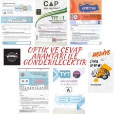 Karma Kitaplar Türkiye Geneli Tyt 5ADET Kurumsal Deneme Optik ve Cevap Anahtarı +ZİHİNDENEME/KURUMSAL436