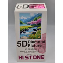 Duck Hoby 50X40 Boncuklu Taş Mozaik Elmas Goblen Pano Tablo Resim Boncuk Puzzle Dıamond Paıntıng Hı Stone