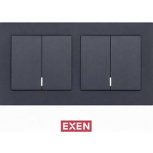 Exen Füme 2'li Set Komütatör + Komütatör