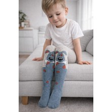 Gigi Giyim Hayvan Desenli Erkek Çocuk Külotlu Çorap