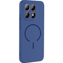 Adige Xiaomi 15T Kılıf Silikon Meta Araç Tutucu Özellikli