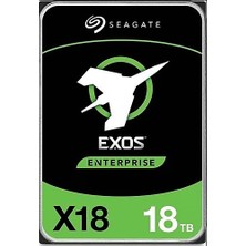 Seagate Exos Enterprise X18 18TB 7200RPM 256MB Sata3 3.5" Harddisk (ST18000NM001J)