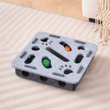 Etkileşimli Kedi Eğlence Kutusu – Kazma ve Tırmalama Özellikli, Zeka ve Aktivite Oyuncağı