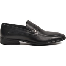 Ayk's Siyah Hakiki Deri Erkek Klasik Ayakkabı 2818 M