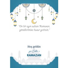 Liora Hediyelik Hoş Geldin Ramazan Kart ve Anahtarlık 10 Adet