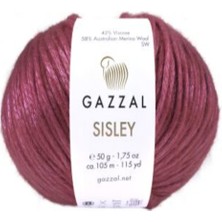 Gazzal Sisley Parlak Örgü İpi 5729 / 5 Adet