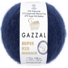 Gazzal Super Kid Mohair 64417 /5 Adet