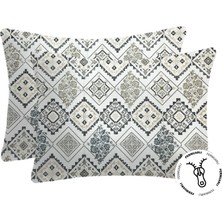 Lief Home Ranforce Kumaşından Gizli Fermuarlı Yastık Kılıfı 50X70 ( 2 Adet )