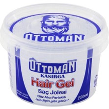 DS LLC Ottoman Kasırga  250ML   Şeffaf   Extra Sert  Saç Jölesi (4887)