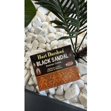 Black Sandal Konik Tütsü Hd Hari Darshan / 10 Adet