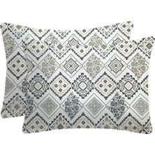 Lief Home Ranforce Kumaşından Aparalı Yastık Kılıfı 50X70 ( 2 Adet )