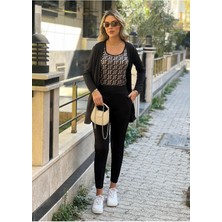 Stelol Kadın Uzun Kollukrep Üçlü Takım