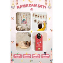 Msticker Ramazan Ayı Sticker Oyun ve Etkinlik Seti, 5 Li Set Çocuklar Için Ramazan Süsleme ve Etkinlik Seti3
