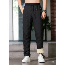 Edelvays Shop Su ve Rüzgar Geçirmez Peluş Pantolon Motosiklet Pantolonu Unisex