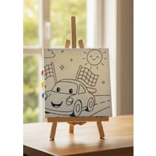 Toleys Yarış Arabası Boyama Seti