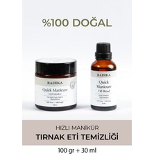 Normadia Hızlı ve Kolay Manikür Seti, Manikür Yağı ve Peeling Uygulaması
