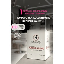 Normadia Tek Kullanımlık Pedikür Galoşu, 100 Adet, Özel Kolide, Hijyenik ve Pratik