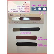 Normadia 24'lü Profesyonel Çelik Törpü Seti, Manikür ve Tırnak Bakımı