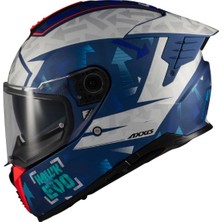 Axxis Hawk Sv Evo Sketcbook C2 Mat Gri Mavi