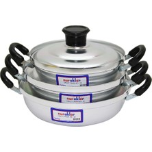 DS LLC 3lü Alüminyum Omlet Set No-18-20-22 (4887)