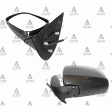 Taiwan Ayna Dış Dikiz Hılux 2006-2011 Elektrikli Siyah Sol 87910 0K082