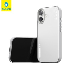 Blueo Mr. Gorilla iPhone 16 Uyumlu Magsafe Destekli Çift Renk Tasarım Içi Kadife Likit Silikon Kılıf