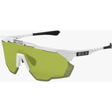 Scicon Aeroshade Kunken Parlak Beyaz - Yeşil / EY31150800
