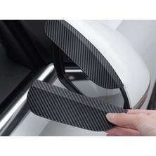 DS LLC Ieg™ Araba Ayna Yağmur Koruyucu Siper Karbon Desenli DSLLCRS-ETIEG34