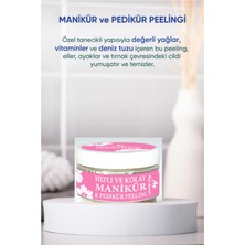 Normadia Hızlı ve Kolay Manikür Pedikür Peeling Seti 150 Adet Rahat Kullanım