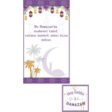 Hoş Geldin Ramazan Kart Anahtarlık Kahve ve Çikolata